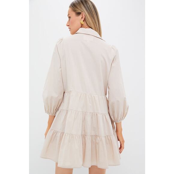 POMANDER PLACE Sandstone Mabel Mini Dress Size XL NWT Retail $128 Tuckernuck - Picture 2 of 7